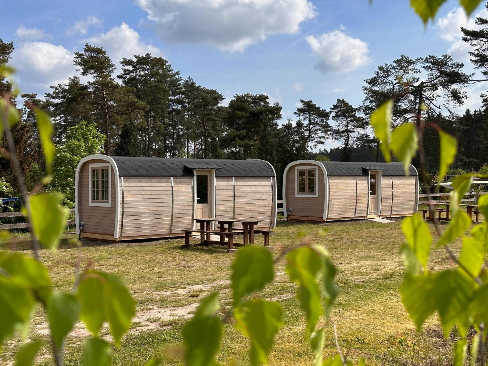 Naturcamping Lueneburger Heide - Chalets & Tiny Haeuser โซลเทา ภายนอก รูปภาพ
